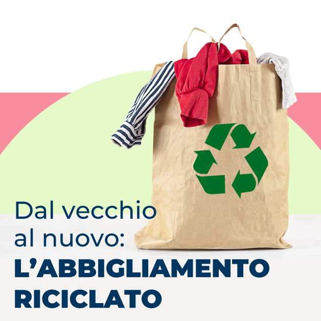 Capi riciclati e tessuti sostenibili - promuovi responsabilmente!